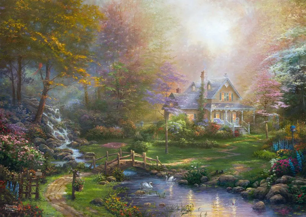 Puzzle Kinkade: Perfect Mother's Day