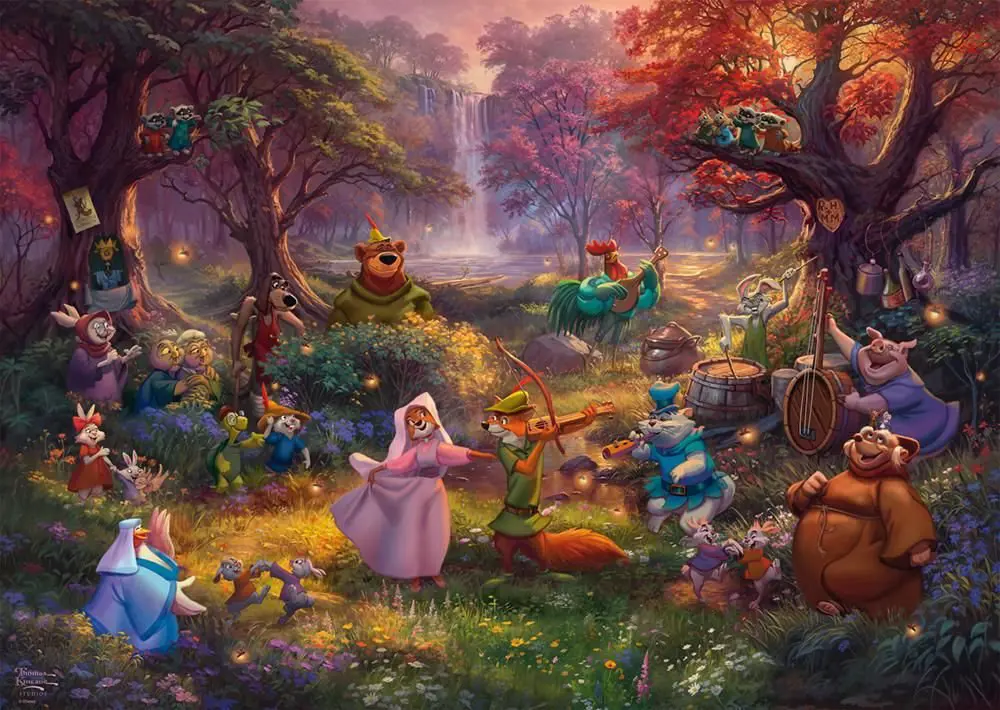 Puzzle Thomas Kinkade: Robin Hood, 1 000 pieces