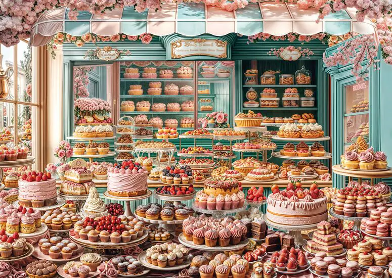 Puzzle Pastry shop