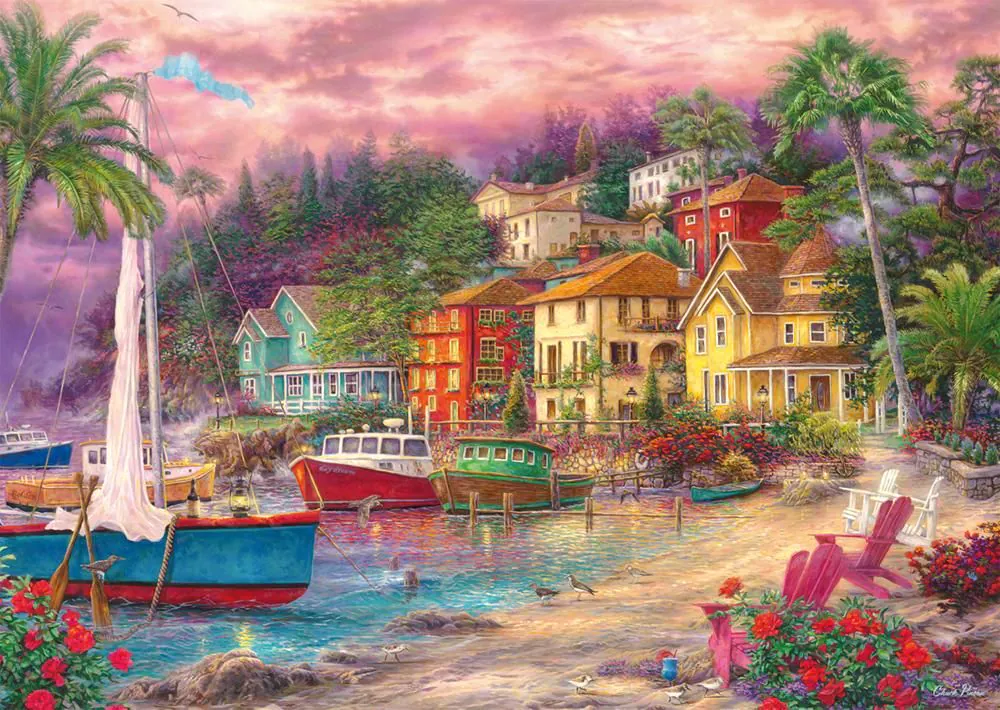Puzzle Pinson: Coastal Charm