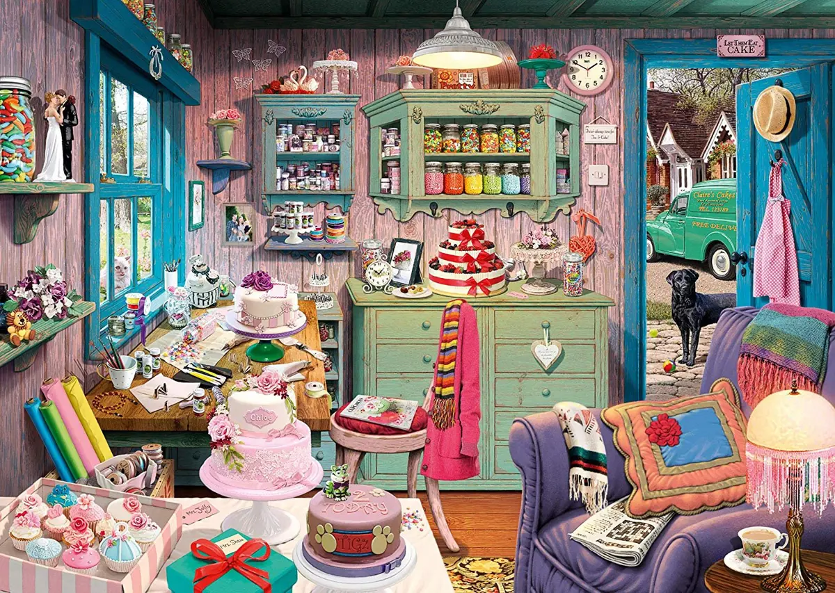 Puzzle Read: Grandmothers room