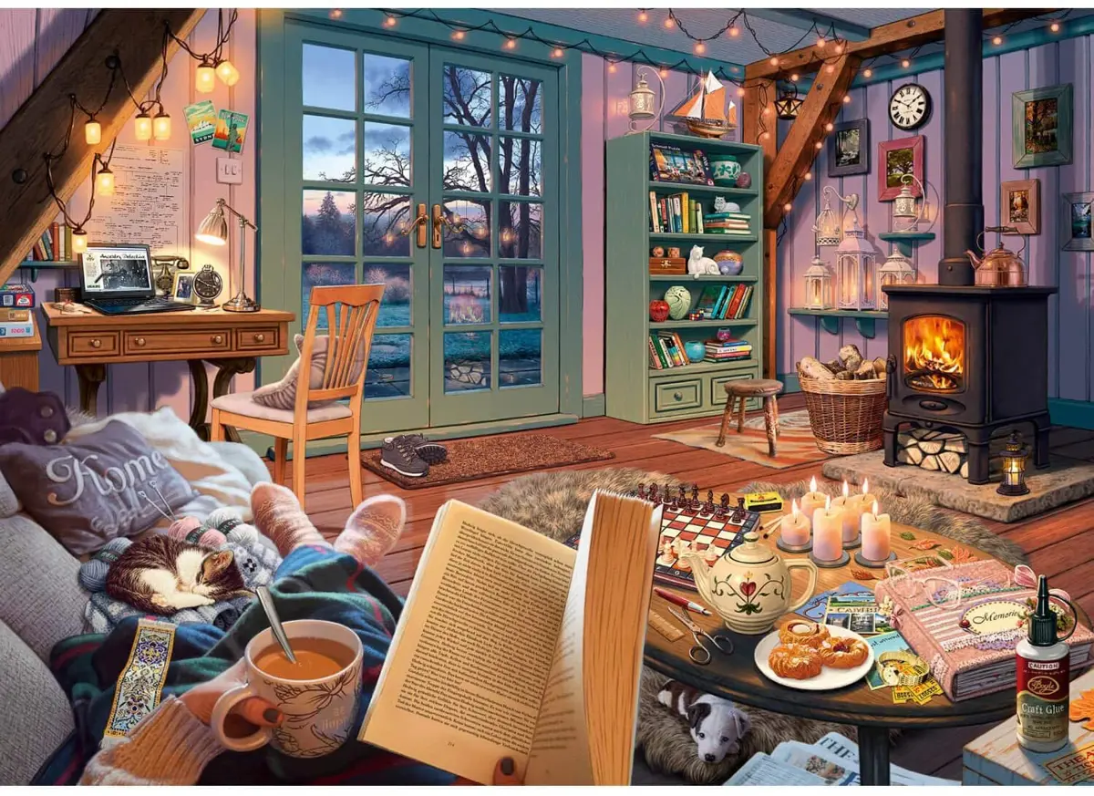 Puzzle Read: In the holiday house