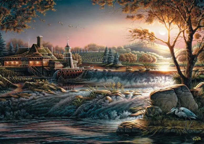 Puzzle Redlin: Pozorné oko nad prírodou