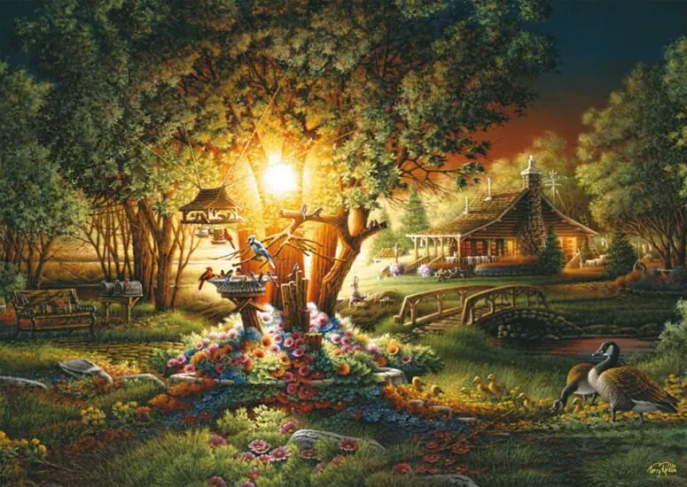 Puzzle Redlin: Spring in all its splendour
