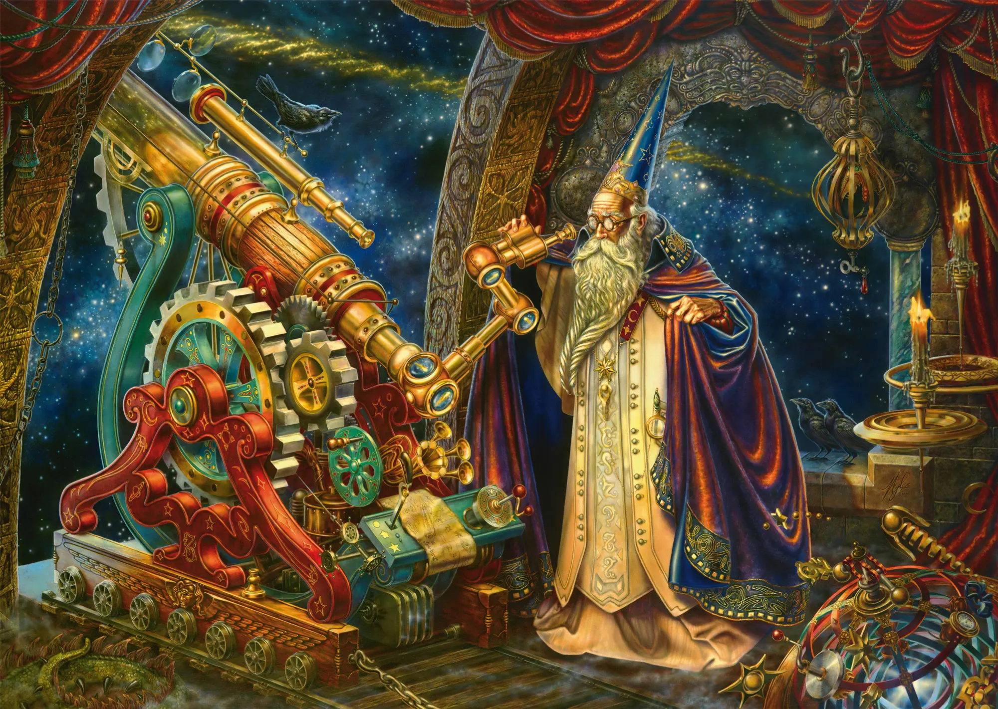 Puzzle Astronóm