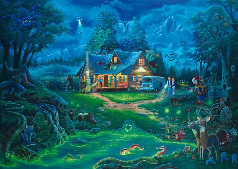 Puzzle Zac Kinkade: The haunted house