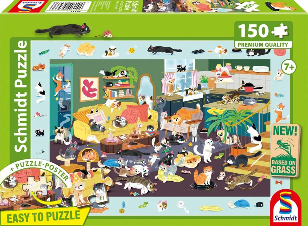 Puzzle Kapribogyó macskák