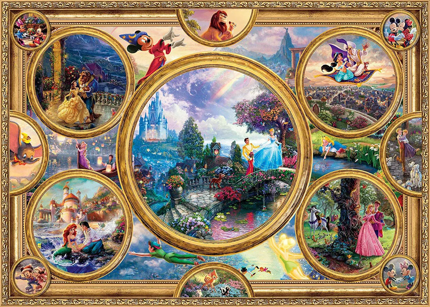 Puzzle Thomas Kinkade: Kolekcia snov
