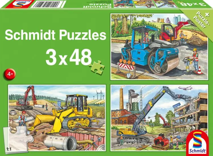 Puzzle 3x48 At the Building Site