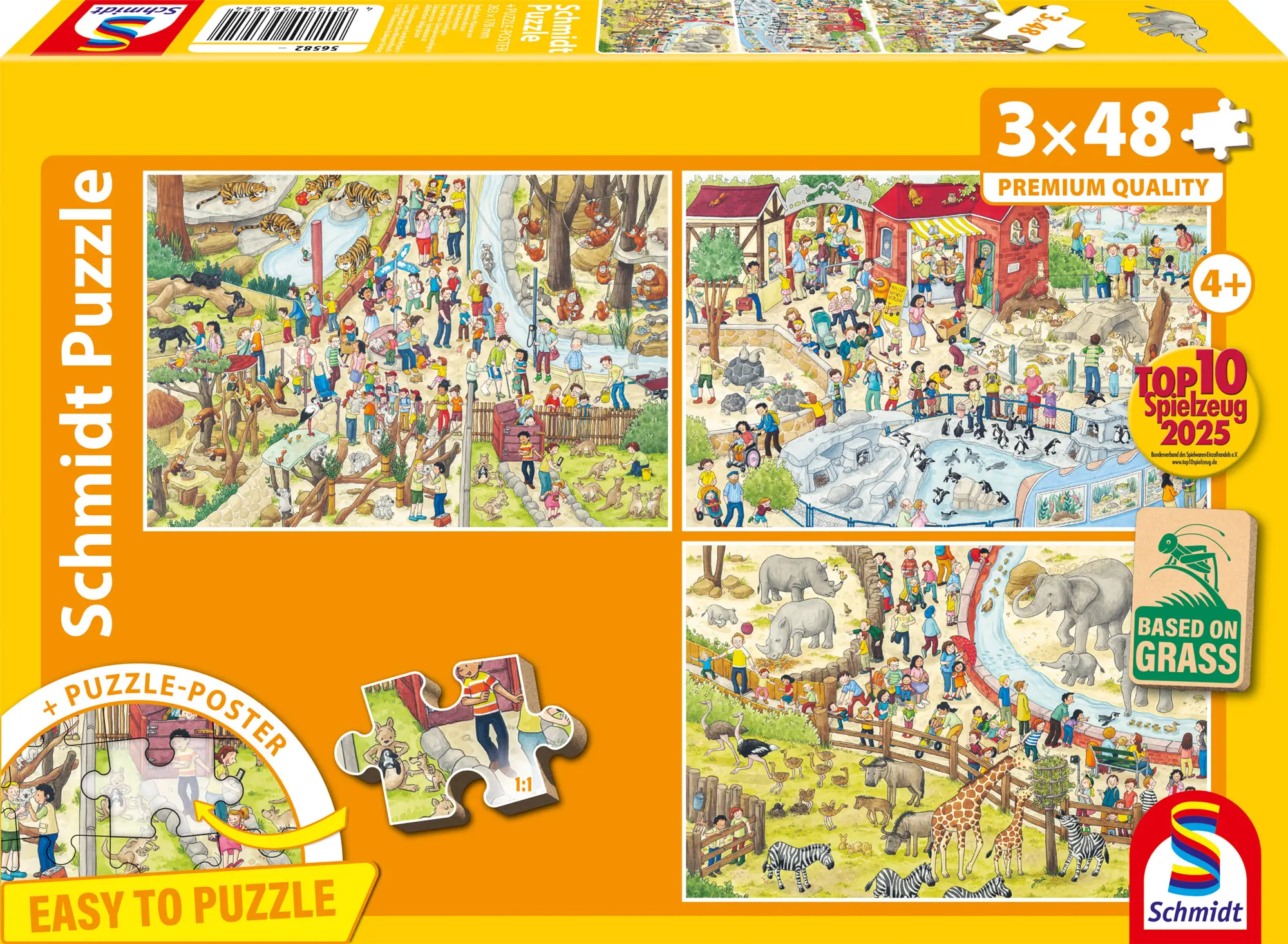 Puzzle 3x48 Trip to the zoo