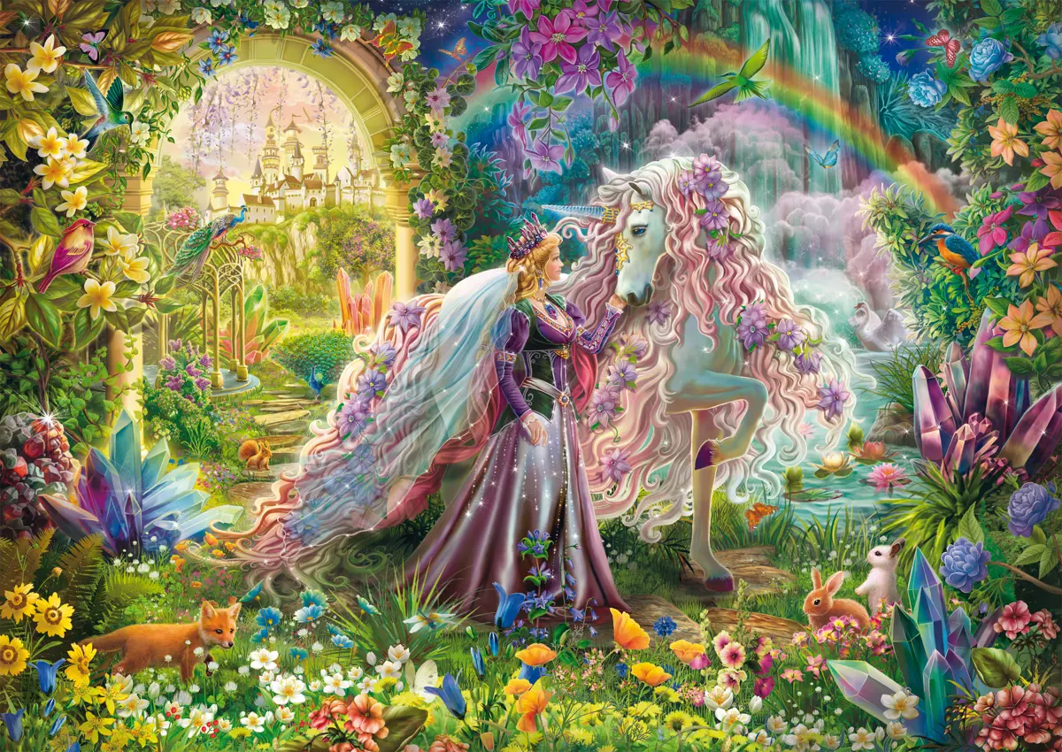 Puzzle Výlet snov s jednorožcom