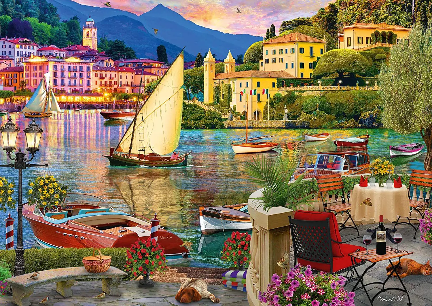 Puzzle Italian fresco 500