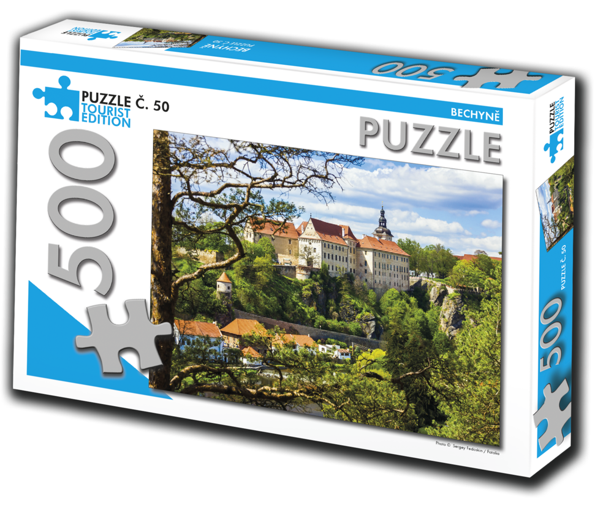 Puzzle Bechyně 500 bucăți