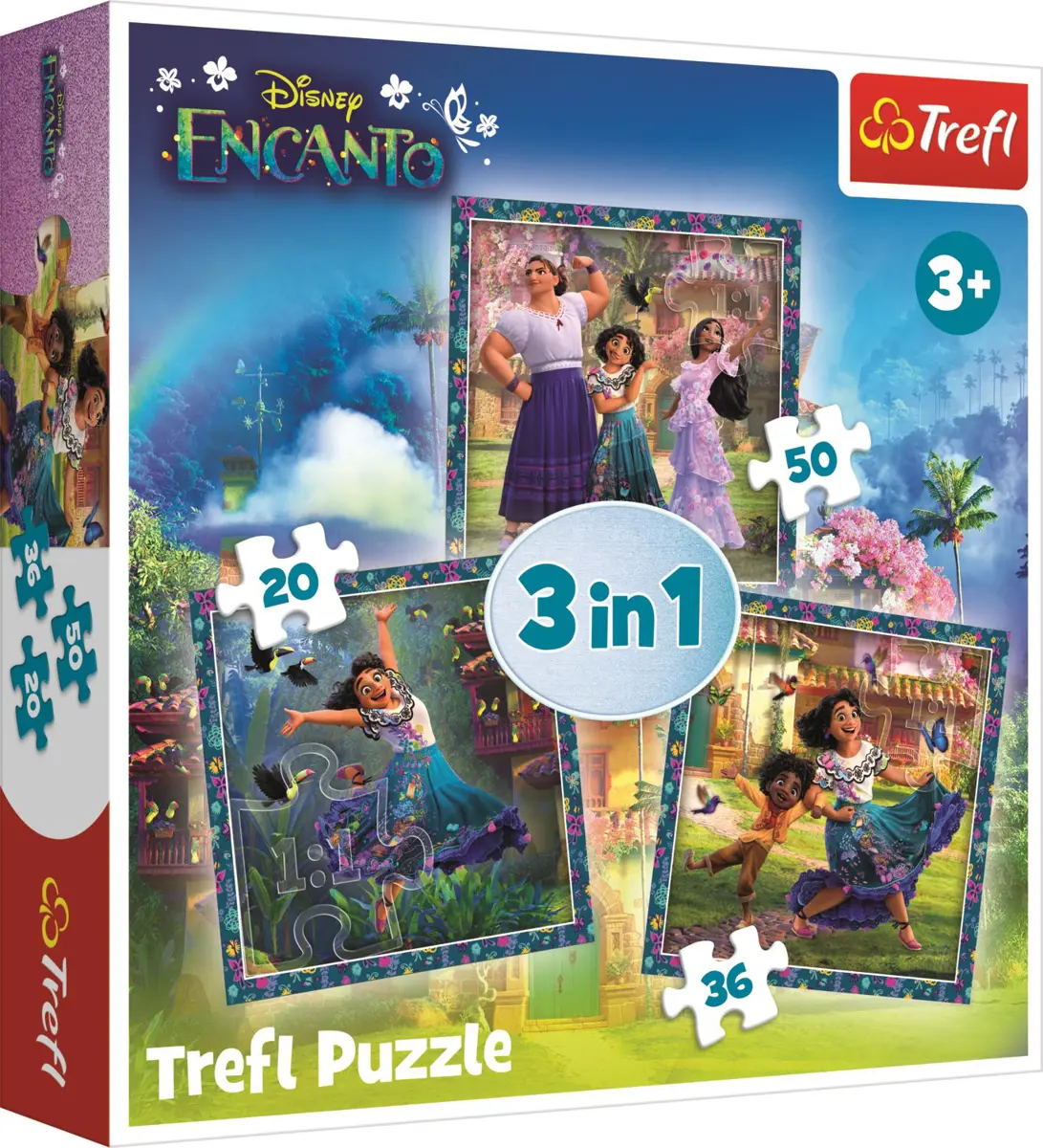Puzzle 3v1 Disney Encanto