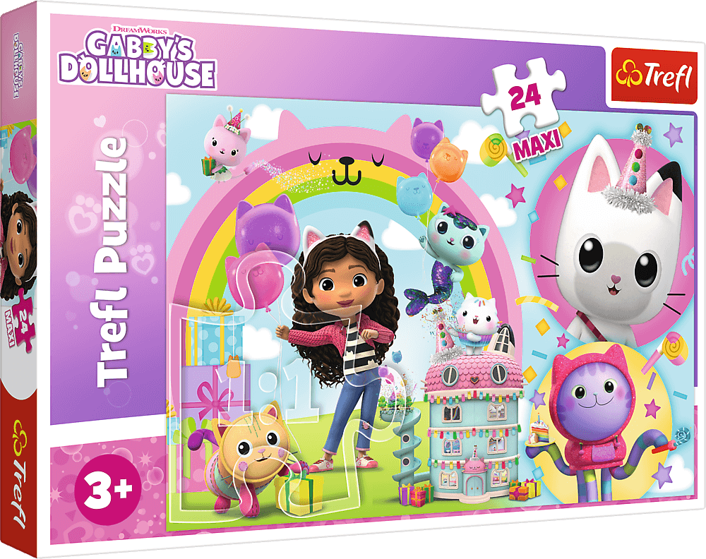 Puzzle Gabin dům 24 maxi