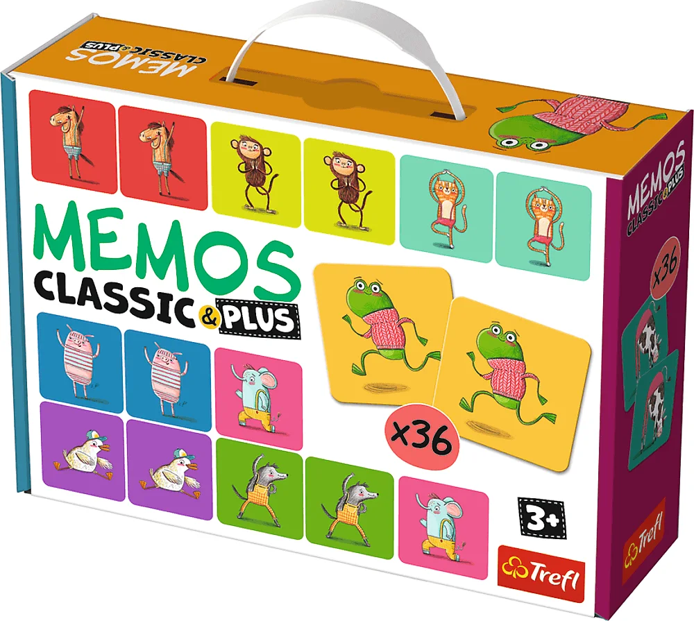 Puzzle Pexeso Maxi: Animals in motion