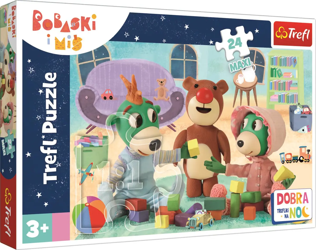 Puzzle Treflik család 24 maxi