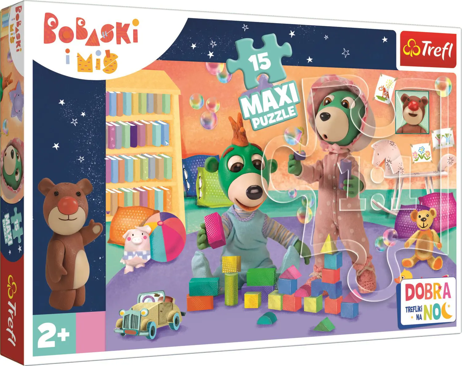 Puzzle Veselé Treflíky 15 maxi