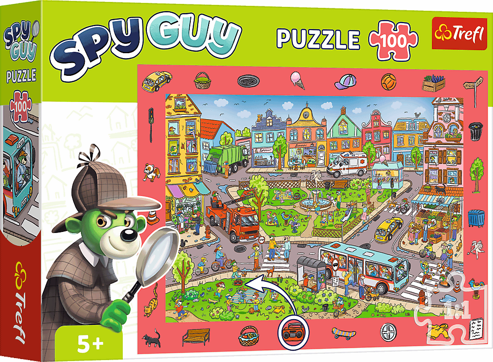 Puzzle Spy Guy City