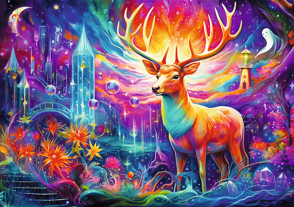 Puzzle DreamScapes:  Mystical Deer