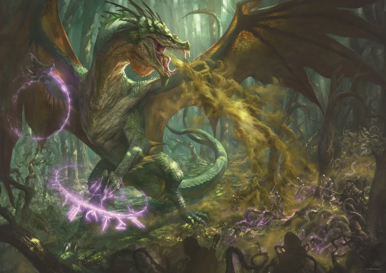 Puzzle Dungeons Dragons: The Green Dragon
