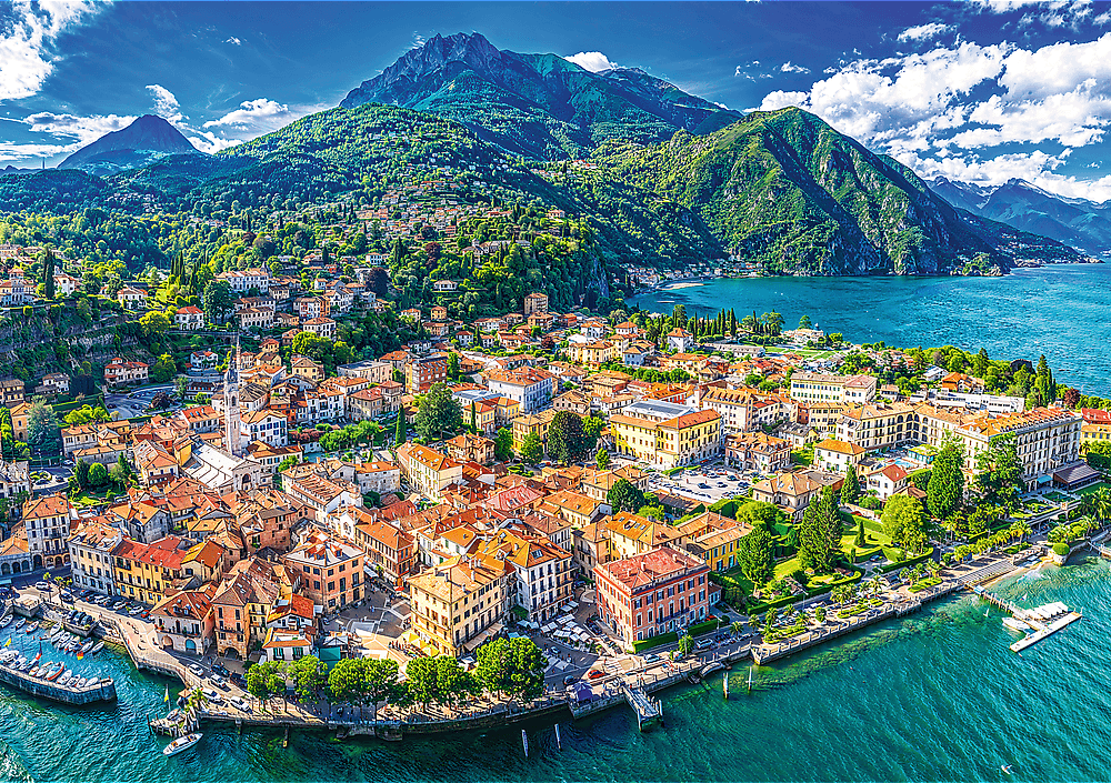 Puzzle Mennagio on Lake Como