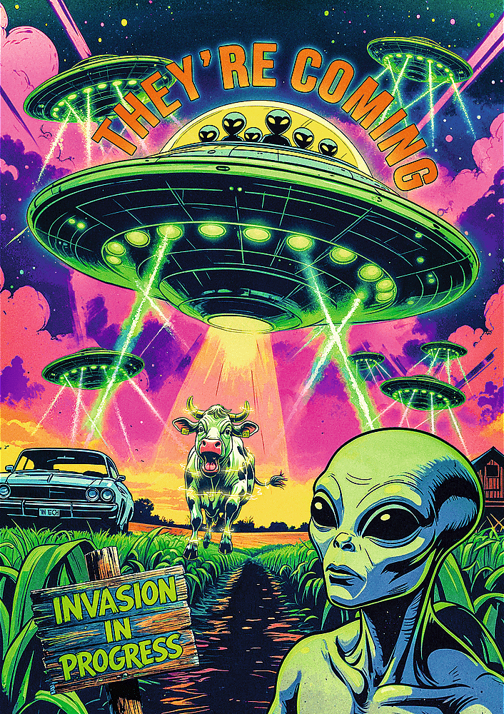 Puzzle Sieň hrôzy Premium Plus: UFO