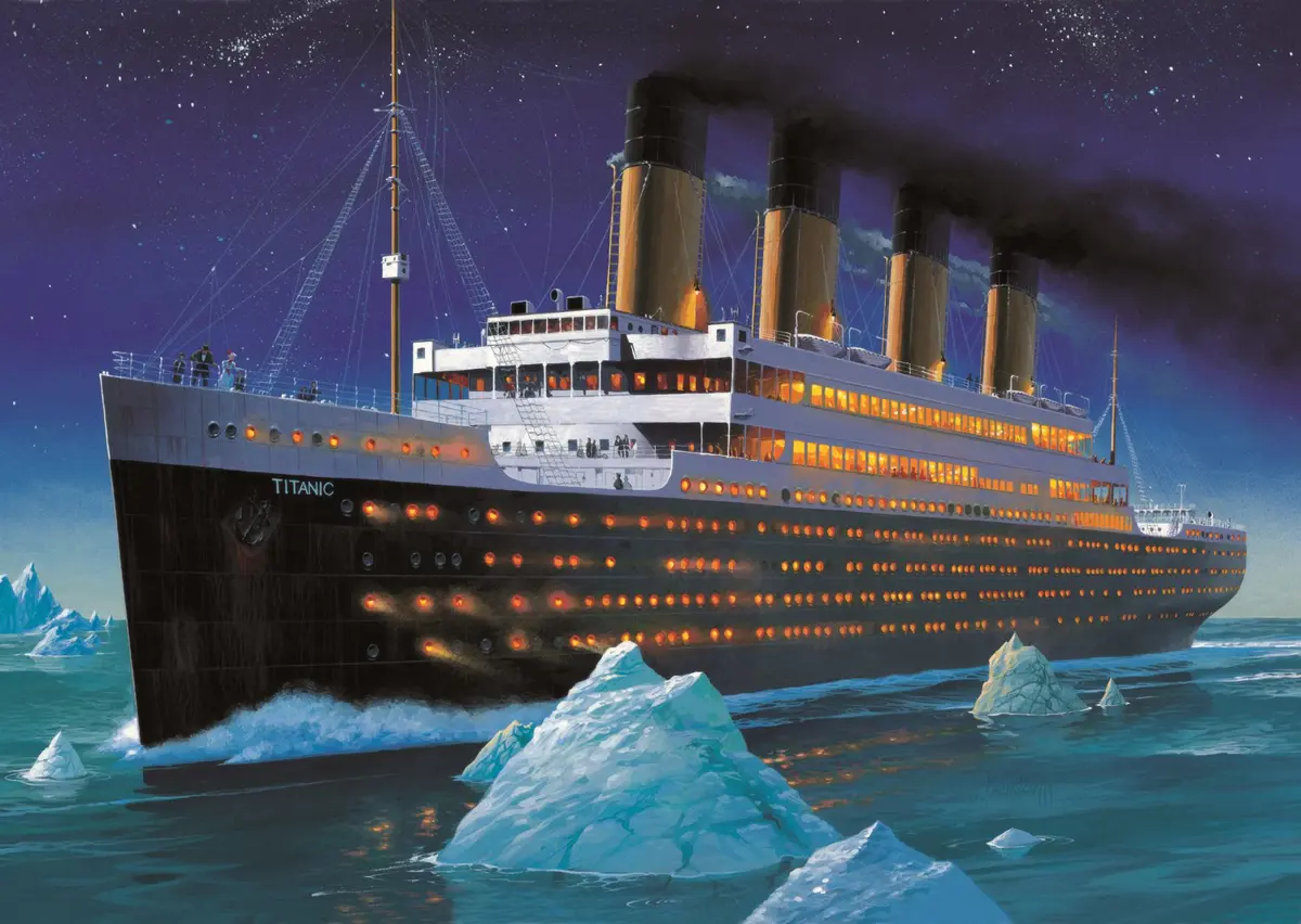 Puzzle Titanic, 1 000 Număr piese