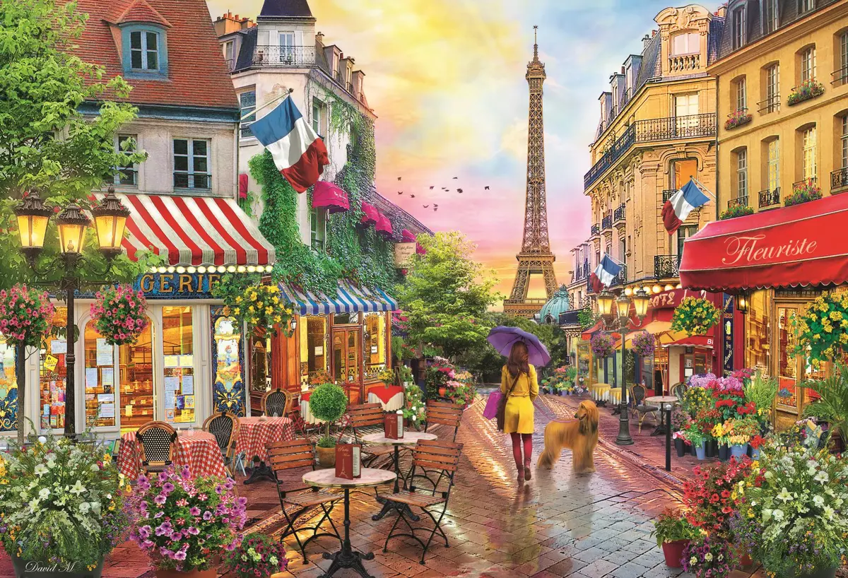 Puzzle Charmig Paris