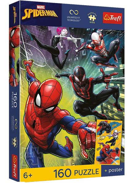 Puzzle Marvel: Spider-Man Stuff + poster