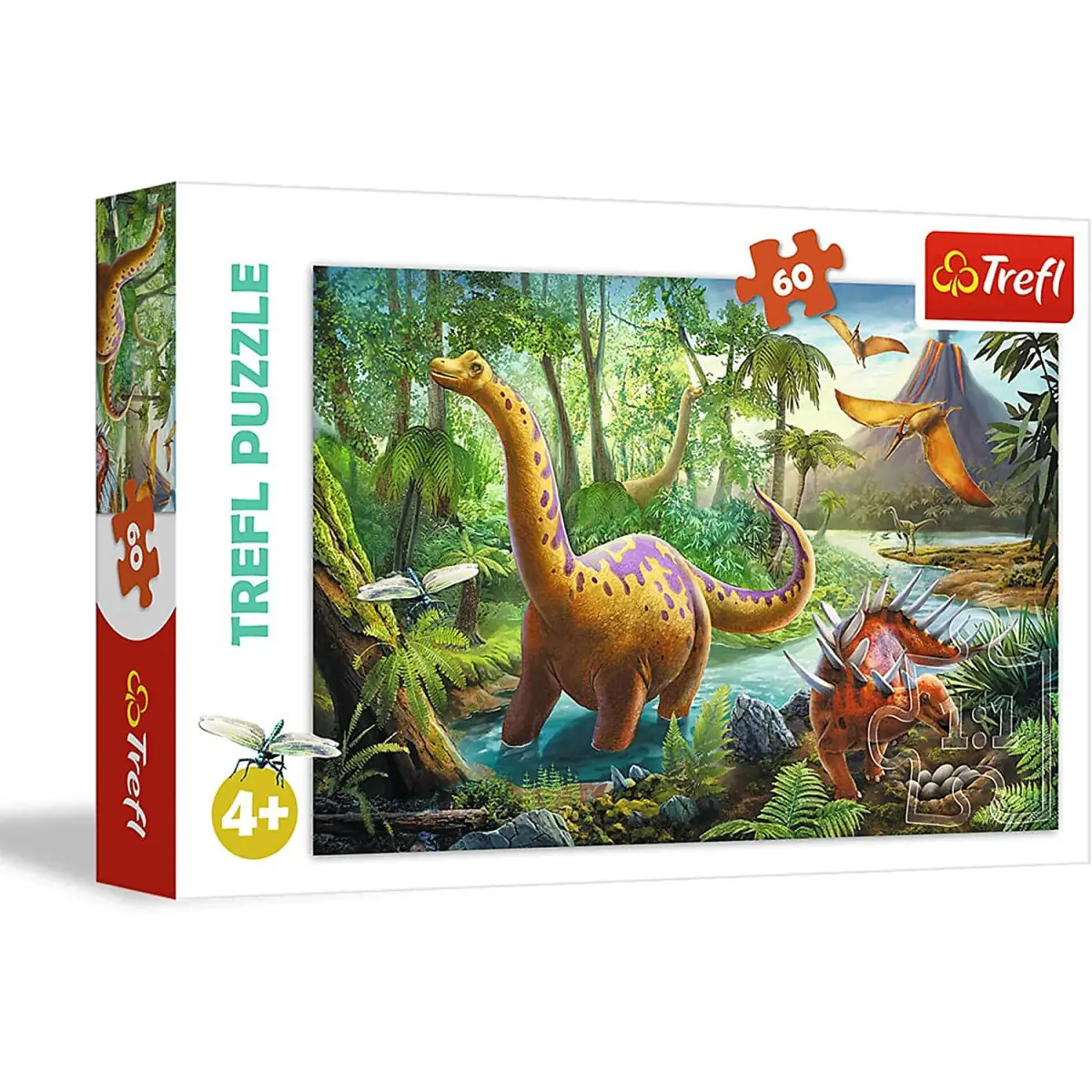 Puzzle Dinosaurier-Migration