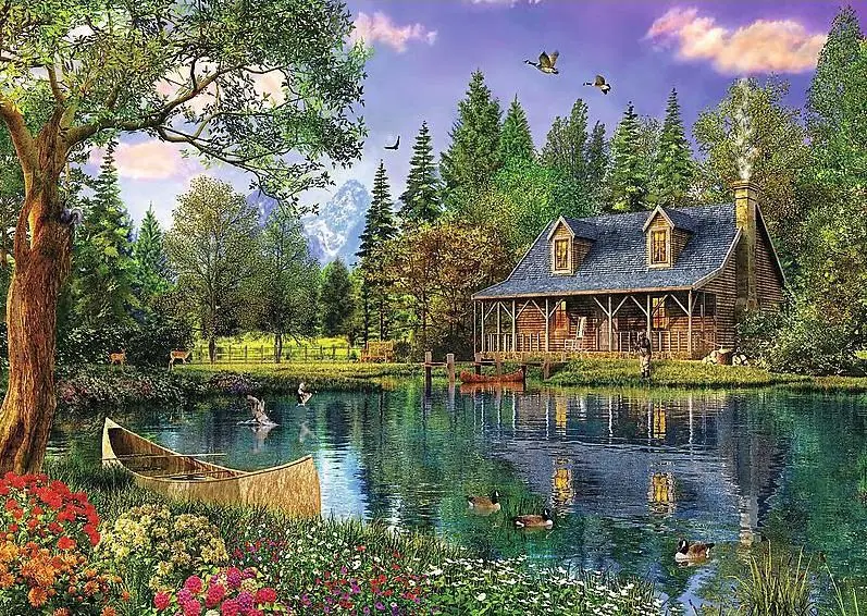 Puzzle Popoludňajšia idylka