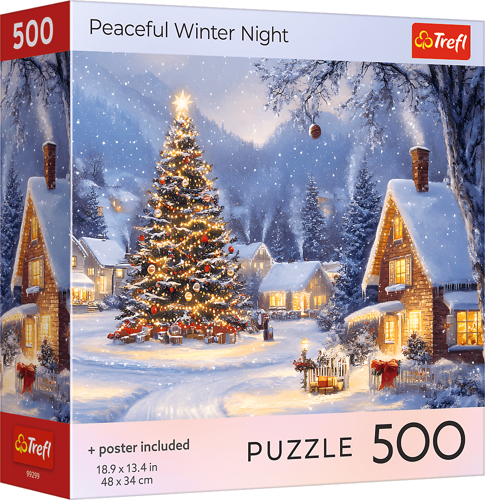 Puzzle Peaceful Winter Night