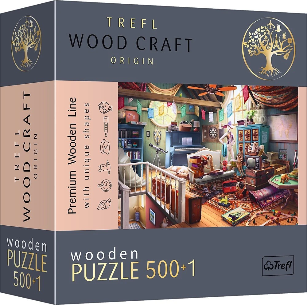 Puzzle Schätze auf dem Dachboden