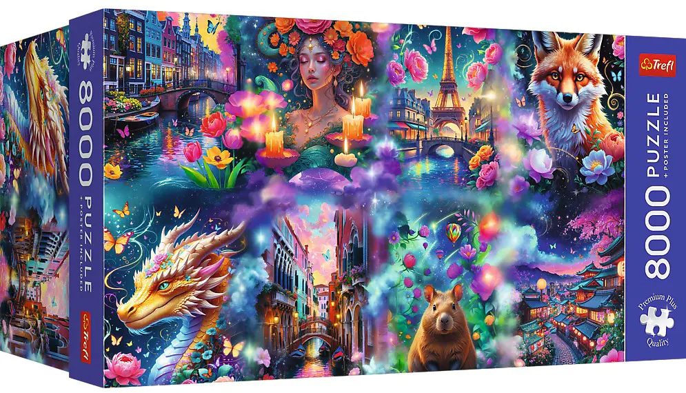 Puzzle Premium Plus: Colorful World
