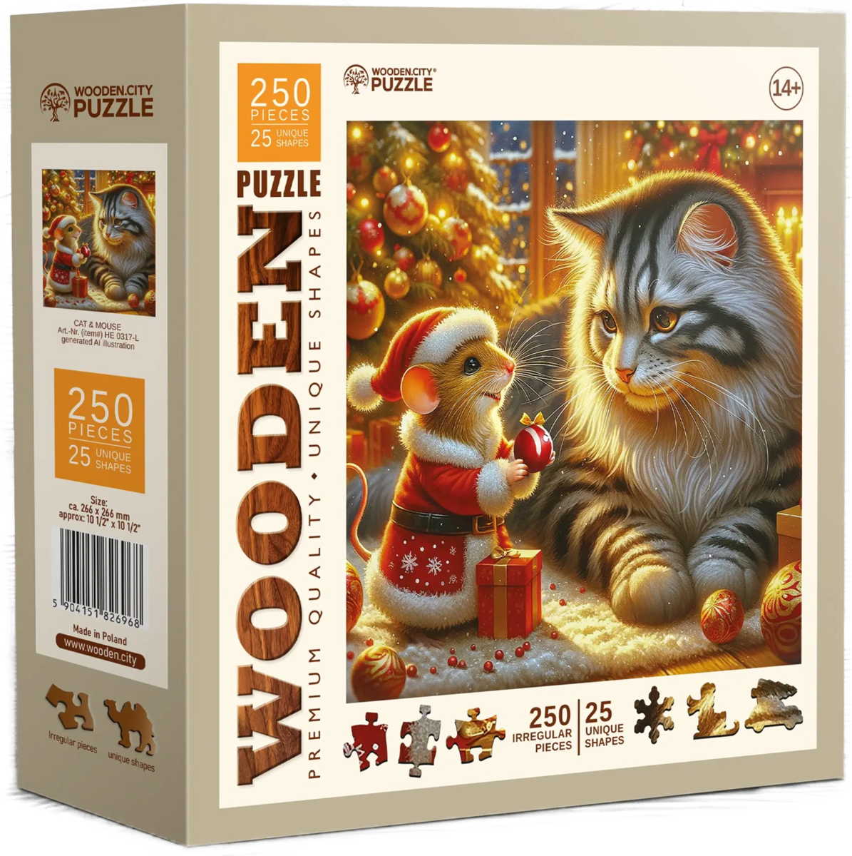 Puzzle Mačka a myš