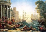 Puzzle Morský prístav s nalodením svätej Uršule