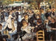Puzzle Renoir: Tanssi Le Moulin de la Galette 3: ssa