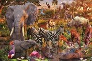 Puzzle Afrikanische Tiere