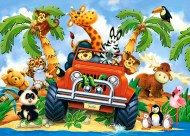 Puzzle Zwierzaki na safari II
