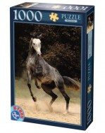 Puzzle Melnais zirgs