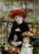 Puzzle Pierre Auguste Renoir: Na terasi