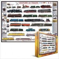 Puzzle Zgodovina vlakov