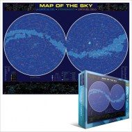 Puzzle Mapa nieba