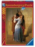 Puzzle Klimt / Hayez: Poljubac