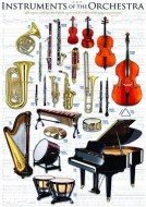 Puzzle Orkestro muzikos instrumentai