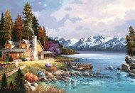 Puzzle Lee: Casa în munți