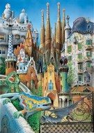 Puzzle Collage of Barcelona, ​​Spain - mini