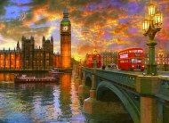 Puzzle Dominic Davison: coucher de soleil de Westminster