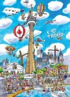 Puzzle Kolekcia Doodle Town: Toronto
